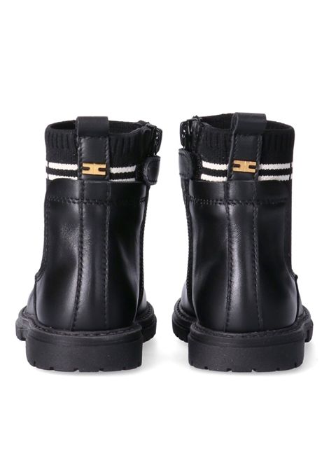 Stivaletti con logo ELISABETTA FRANCHI KIDS | F1A5 E0700 1316999